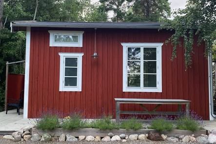 Nytt attefallshus 25 kvm i Saltsjö-Boo